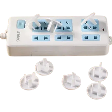 Multiplag Protector Child Protection Baby Safety Power Supply - 10 Pc - Rokomari product
